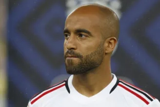 Lucas Moura, atacante do SPFC