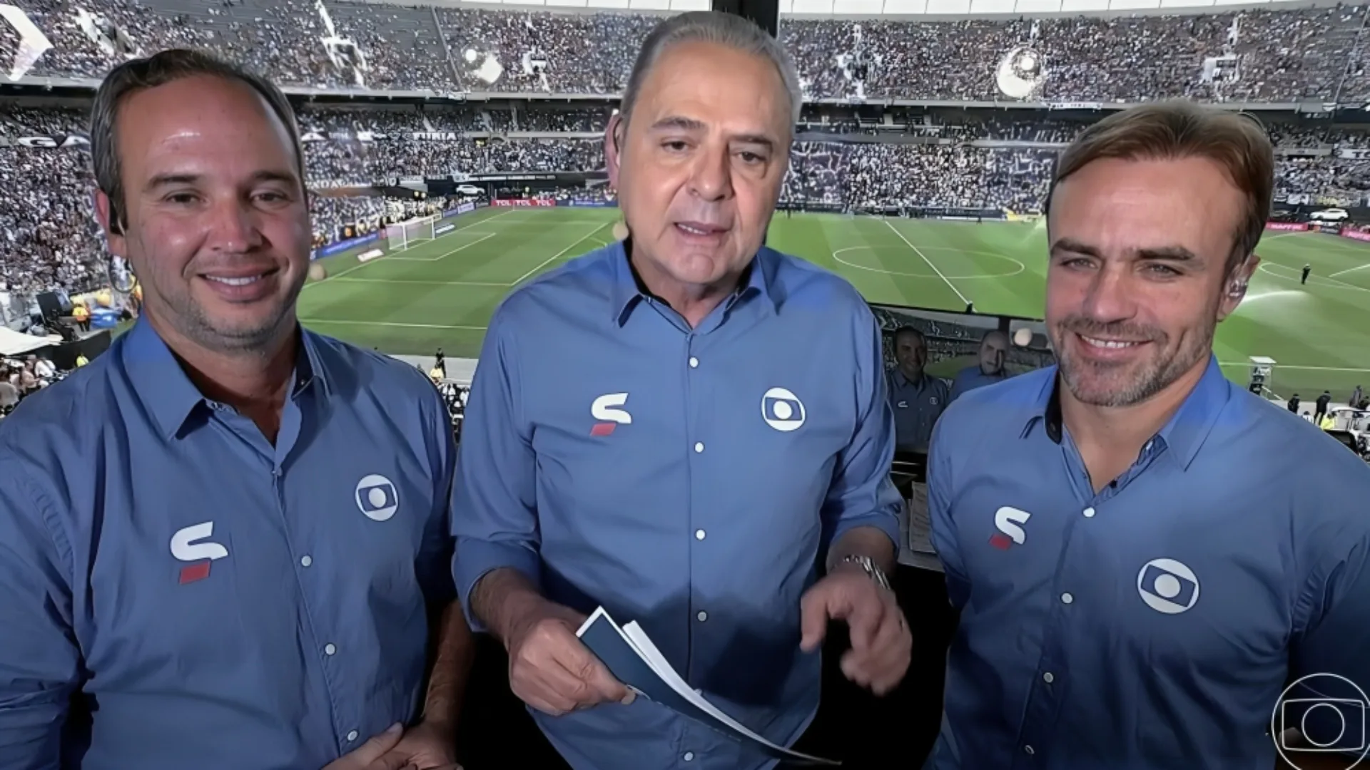 Luis Roberto comete gafe em Atlético-MG x Botafogo na final da Libertadores