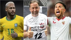 Augusto Melo abre o jogo sobre Neymar e Sérgio Ramos no Corinthians