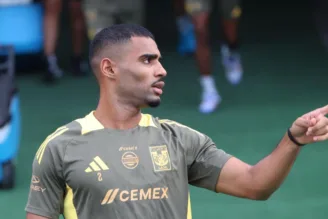 Joaquim, ex-zagueiro do Santos e atualmente no Tigres-MEX