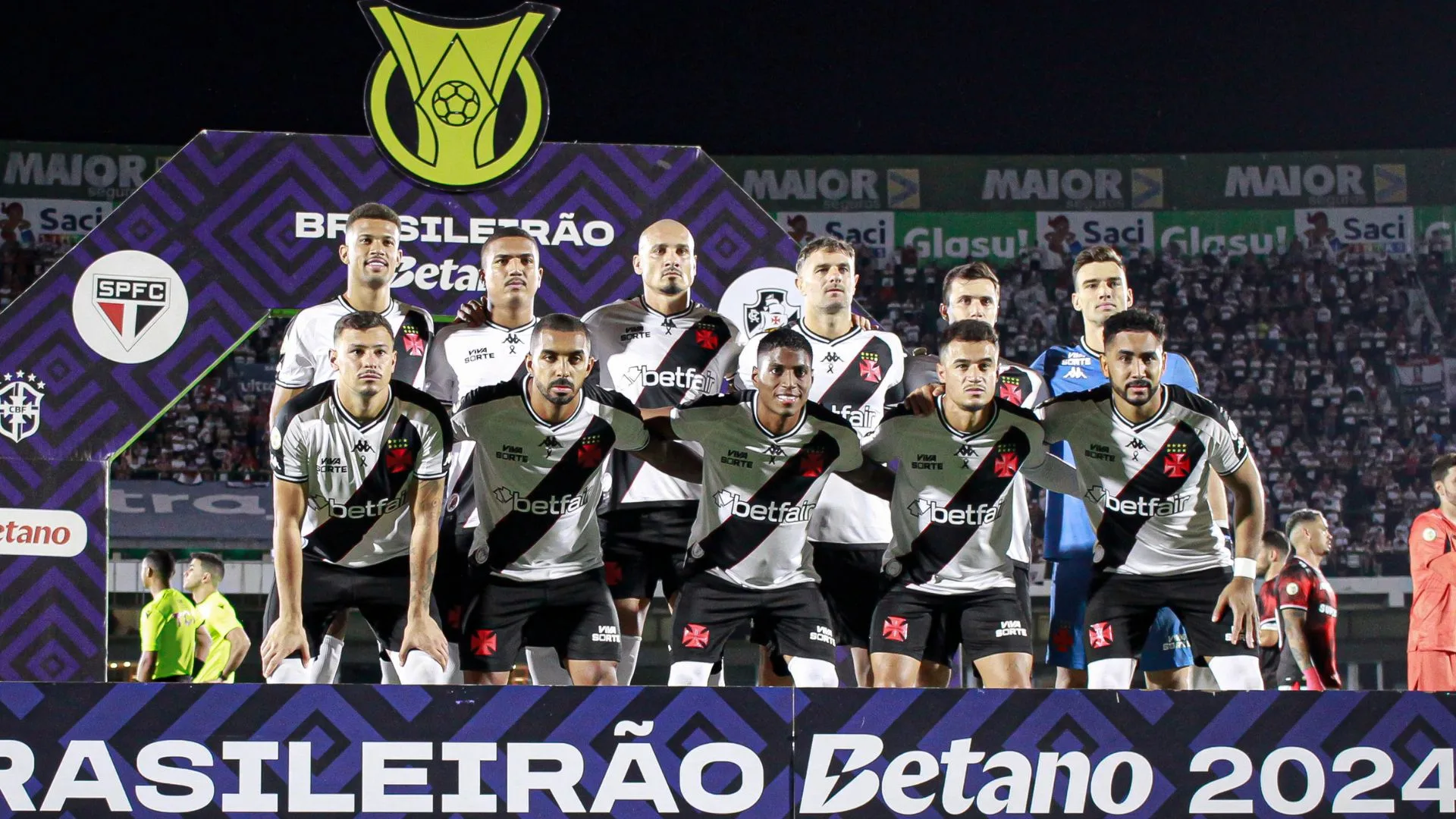 Vasco hoje: veja provável time contra o Fortaleza pelo Brasileirão