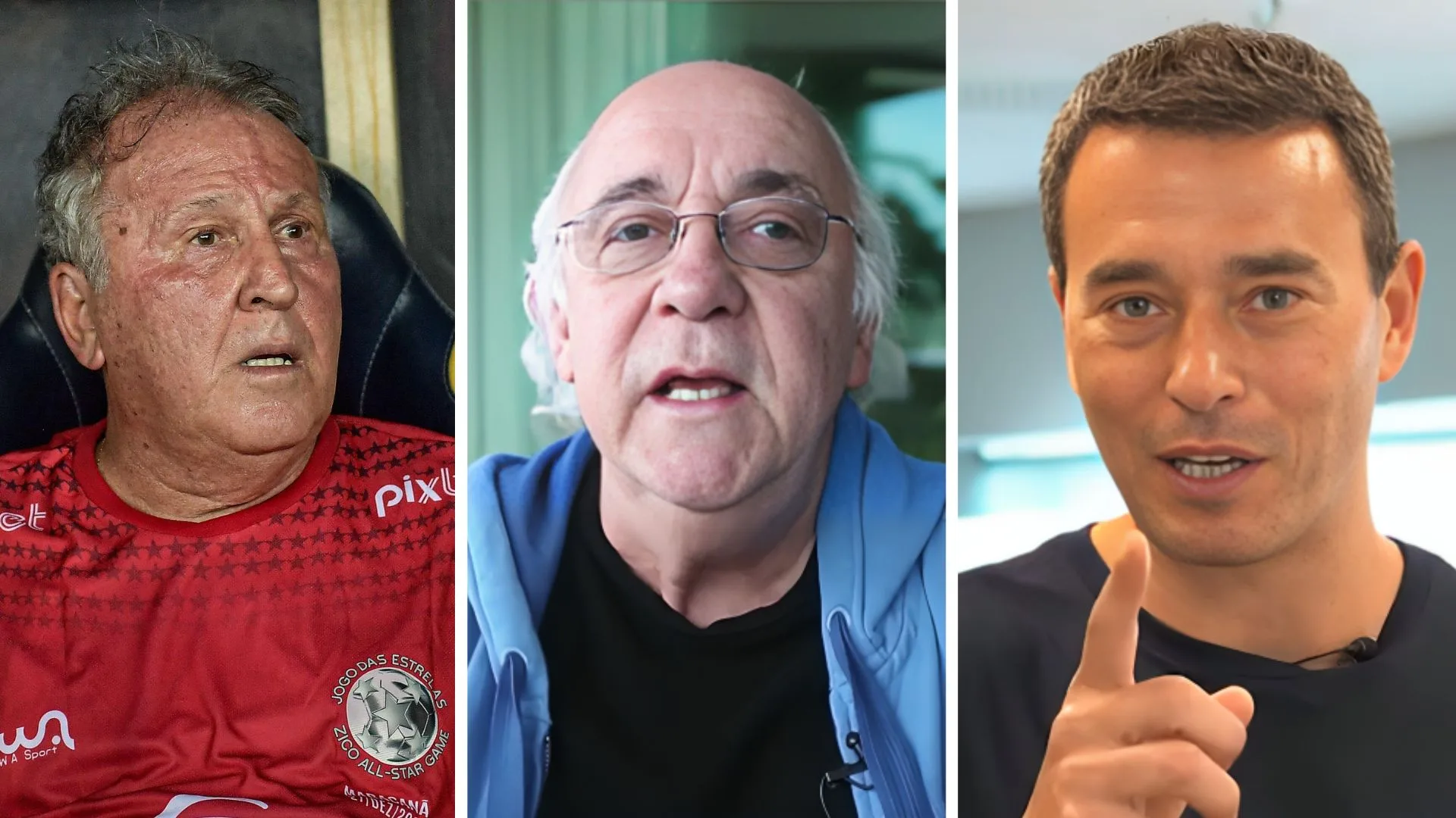 Zico, Tostão e Rizek apontam técnico “surpresa” no Brasileirão