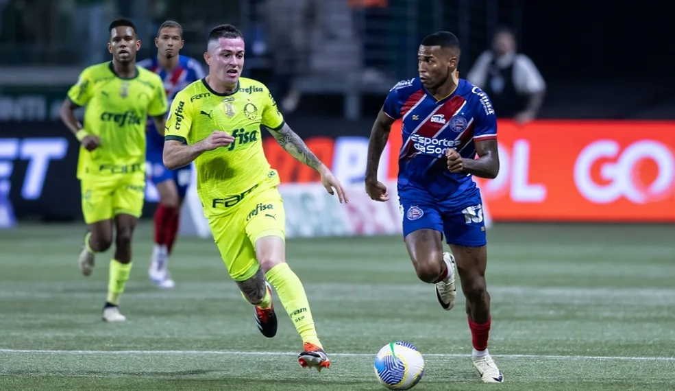 Zinho crava placar de Bahia x Palmeiras no Brasileirão Série A
