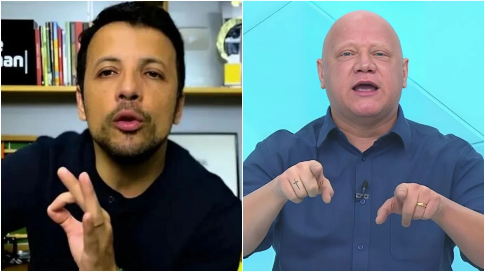 André Hernan responde a provocação feita por Ronaldo Giovaneli: “Me erra”