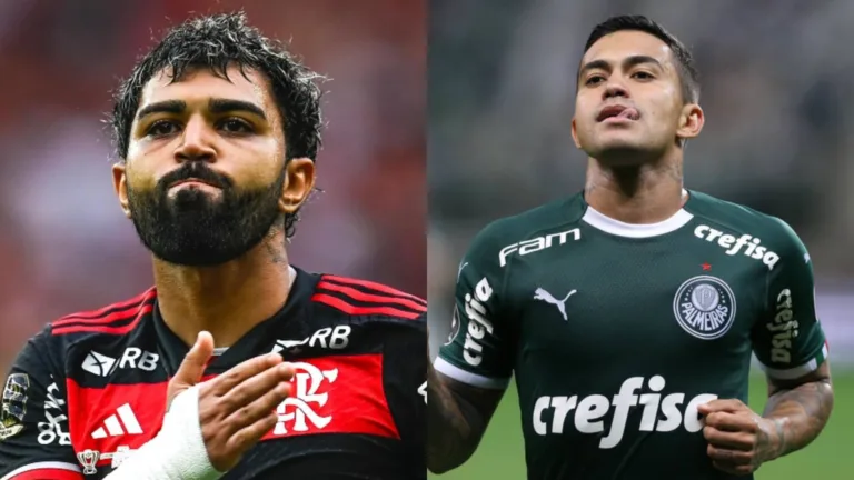 Gabigol x Dudu: quem leva vantagem em gols e taças na carreira?