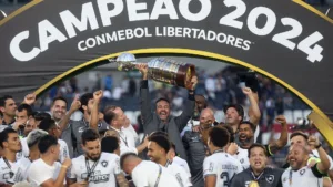 Botafogo lidera ranking de receitas dos times brasileiros junto à Conmebol em 2024