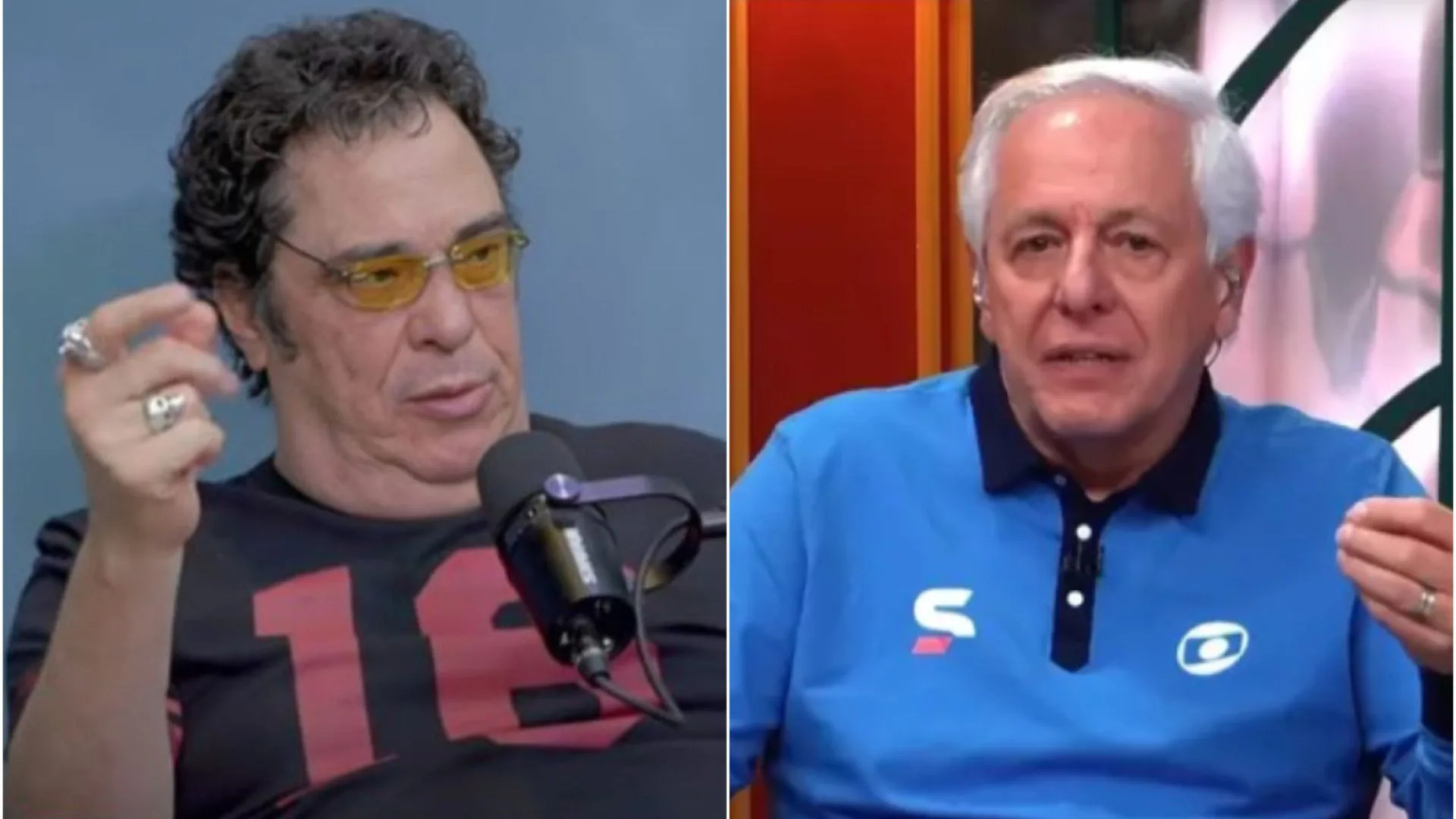 Casagrande e Milton Leite elegem time que é “ignorado” pela TV Globo no Brasil