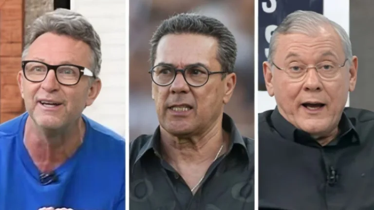 Craque Neto, Luxemburgo e Milton Neves elegem time que “calou a boca” da imprensa