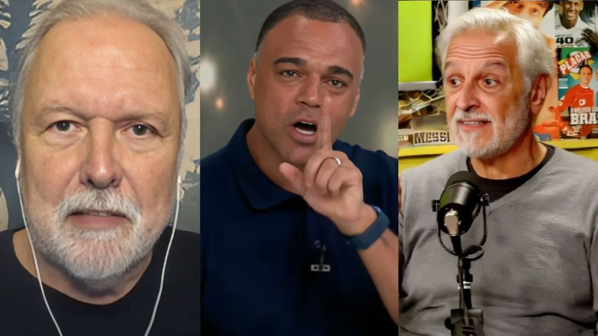 Denílson, RMP e Sormani elegem time que “vai voar” no Brasil em 2025