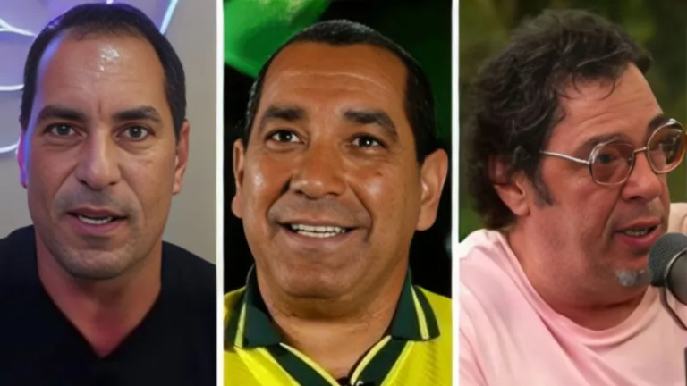 Edmundo, Zinho e Casagrande elegem torcidas “absurdas” no Brasil