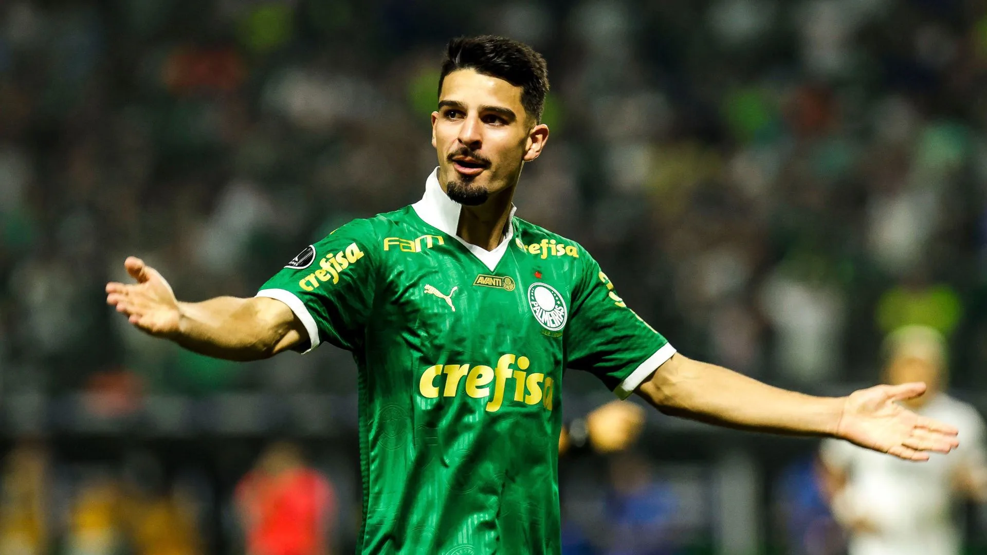 Flaco López cita Real Madrid e projeta Palmeiras no Mundial: “Pra ganhar”