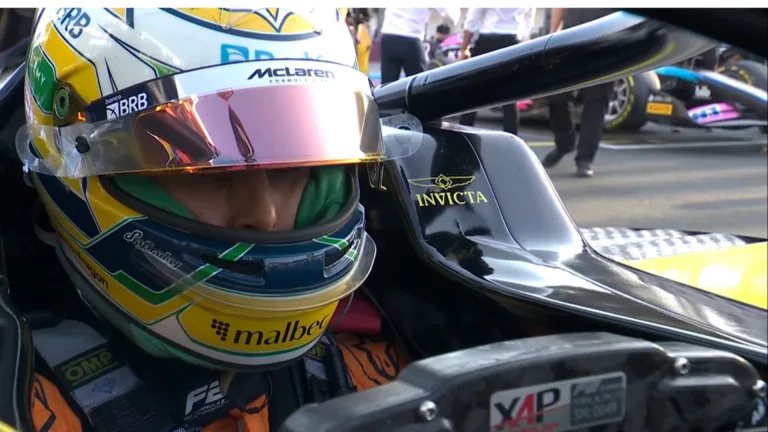 Gabriel Bortoleto lidera F2 por meio ponto após pódio no GP do Catar