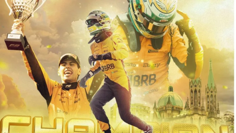 Gabriel Bortoleto é o mais novo campeão da Fórmula 2