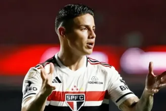 James Rodríguez, meia do SPFC