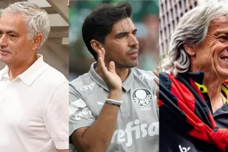José Mourinho, Abel Ferreira e Jorge Jesus