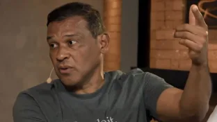 Muller durante entrevista ao "Reis da Resenha" (Reprodução - YouTube)