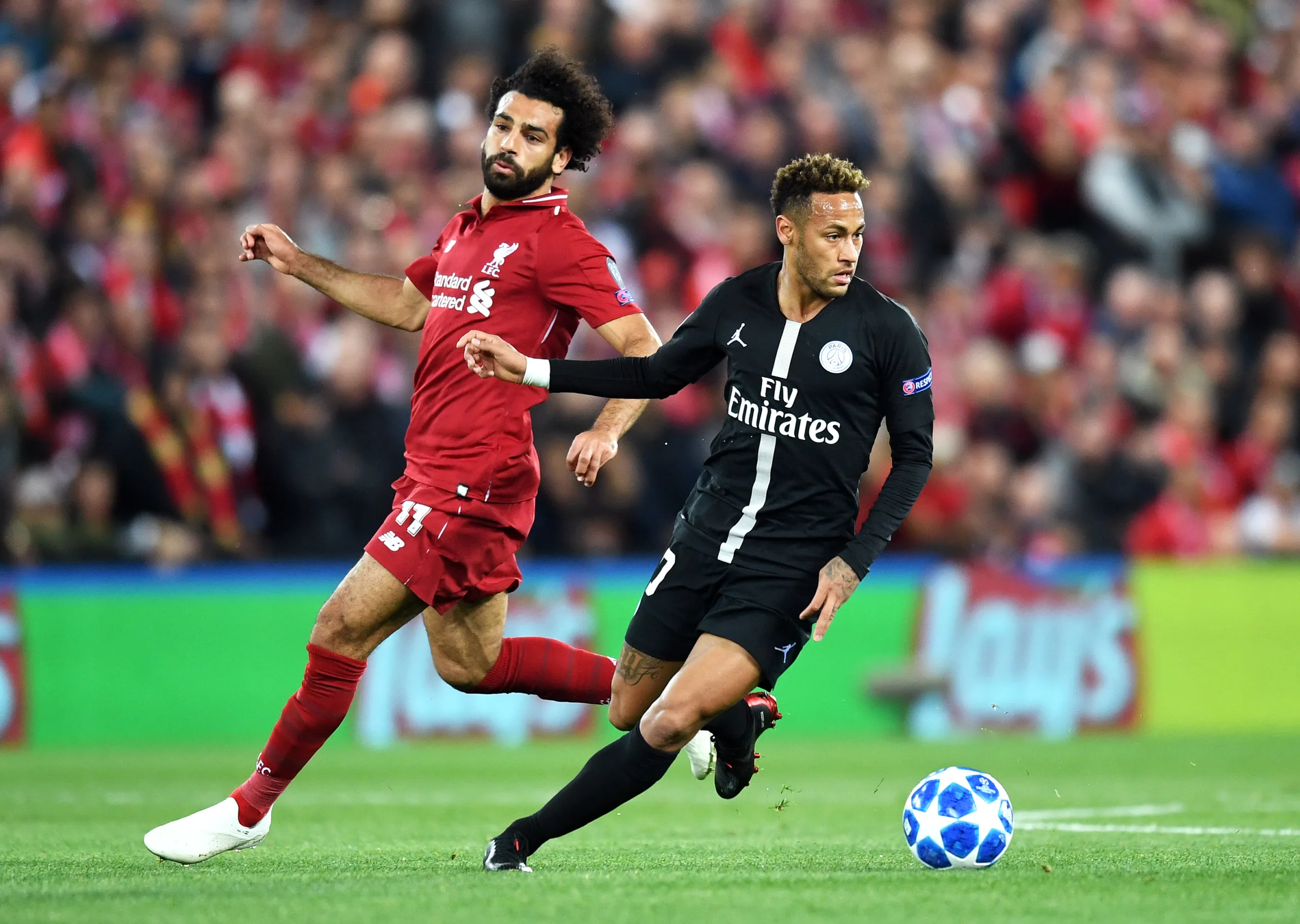 Comparação entre Neymar e Salah repercute na web e torcedores se manifestam