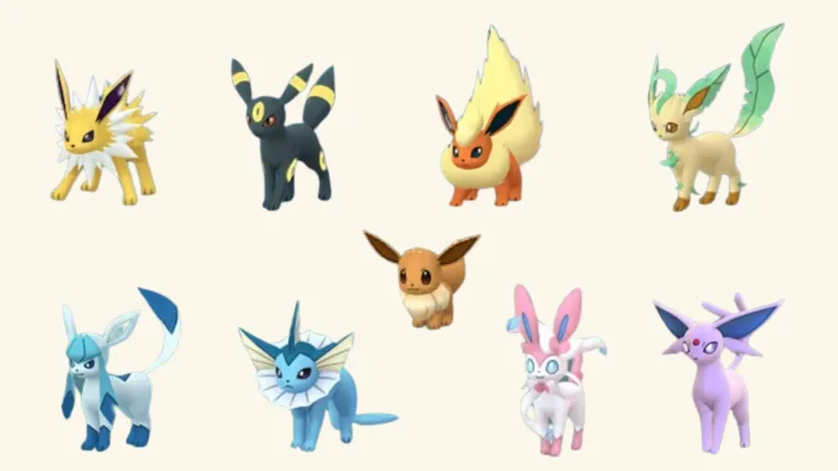 Pokémon GO: Aprenda como evoluir fácil Eevee em todos os tipos