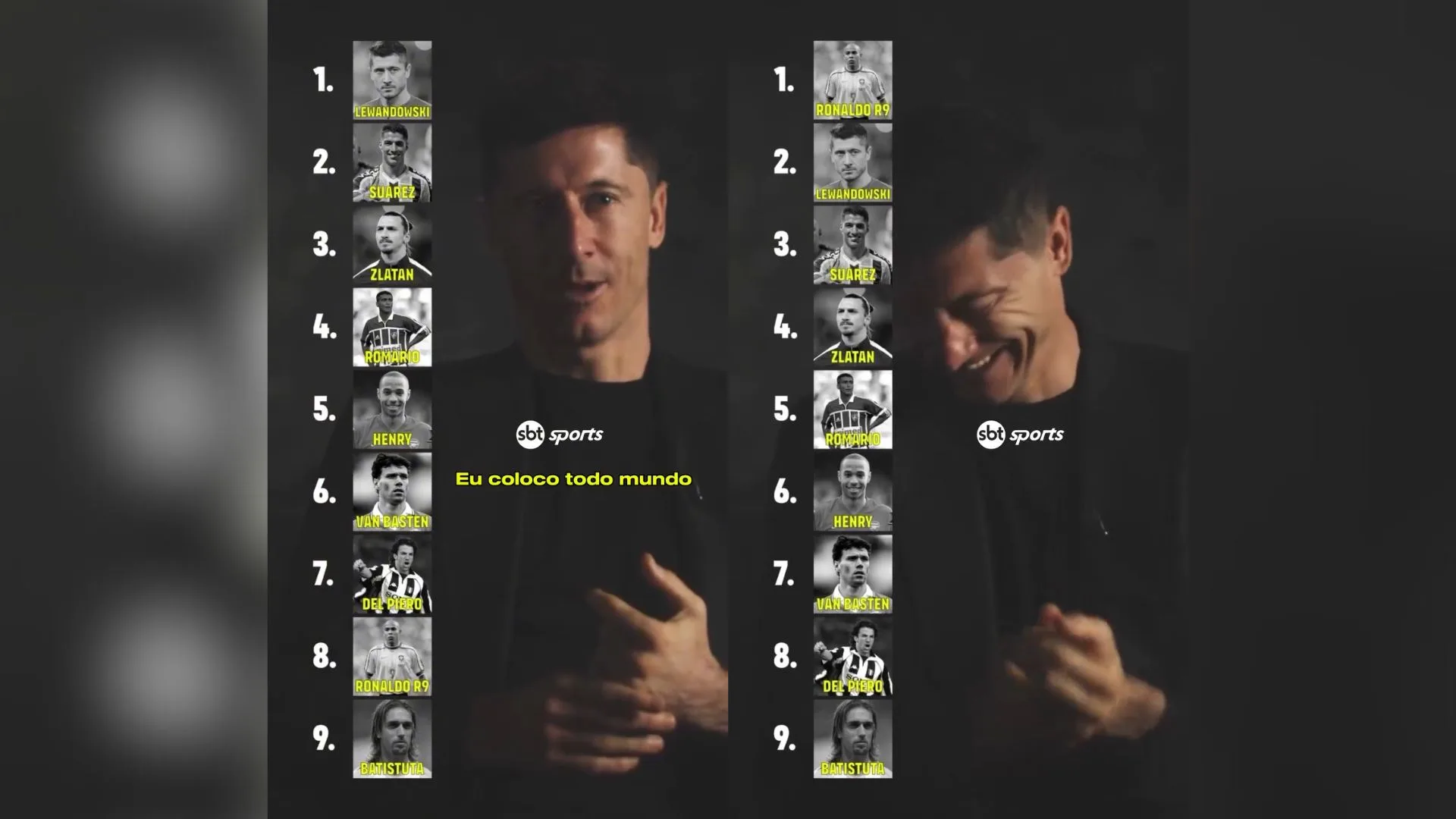 ranking maiores atacantes lewandowski barcelona