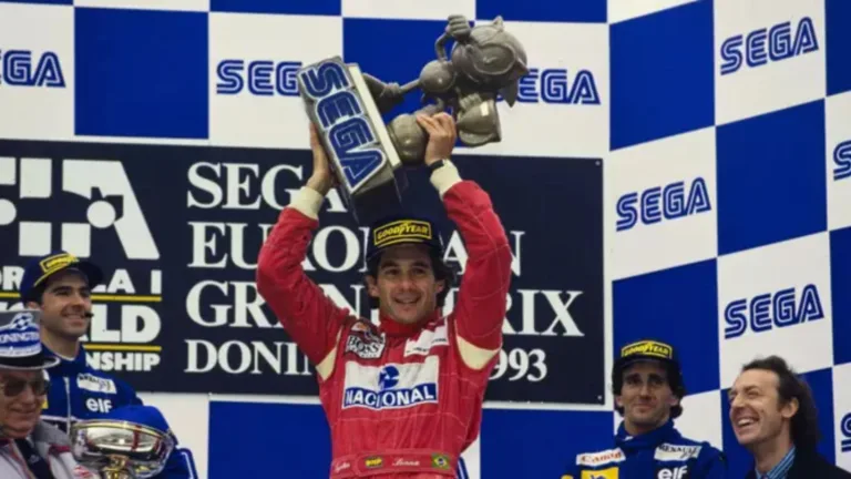 Senna com troféu de Sonic? entenda momento que ficou de fora da série