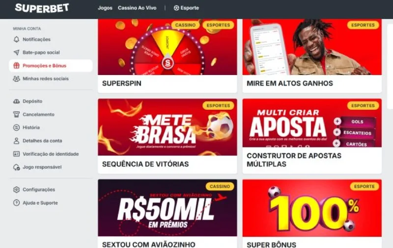 Superbet Casino Bonus Sem Deposito