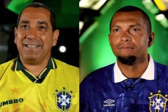 Zinho e Amoroso, comentaristas da ESPN