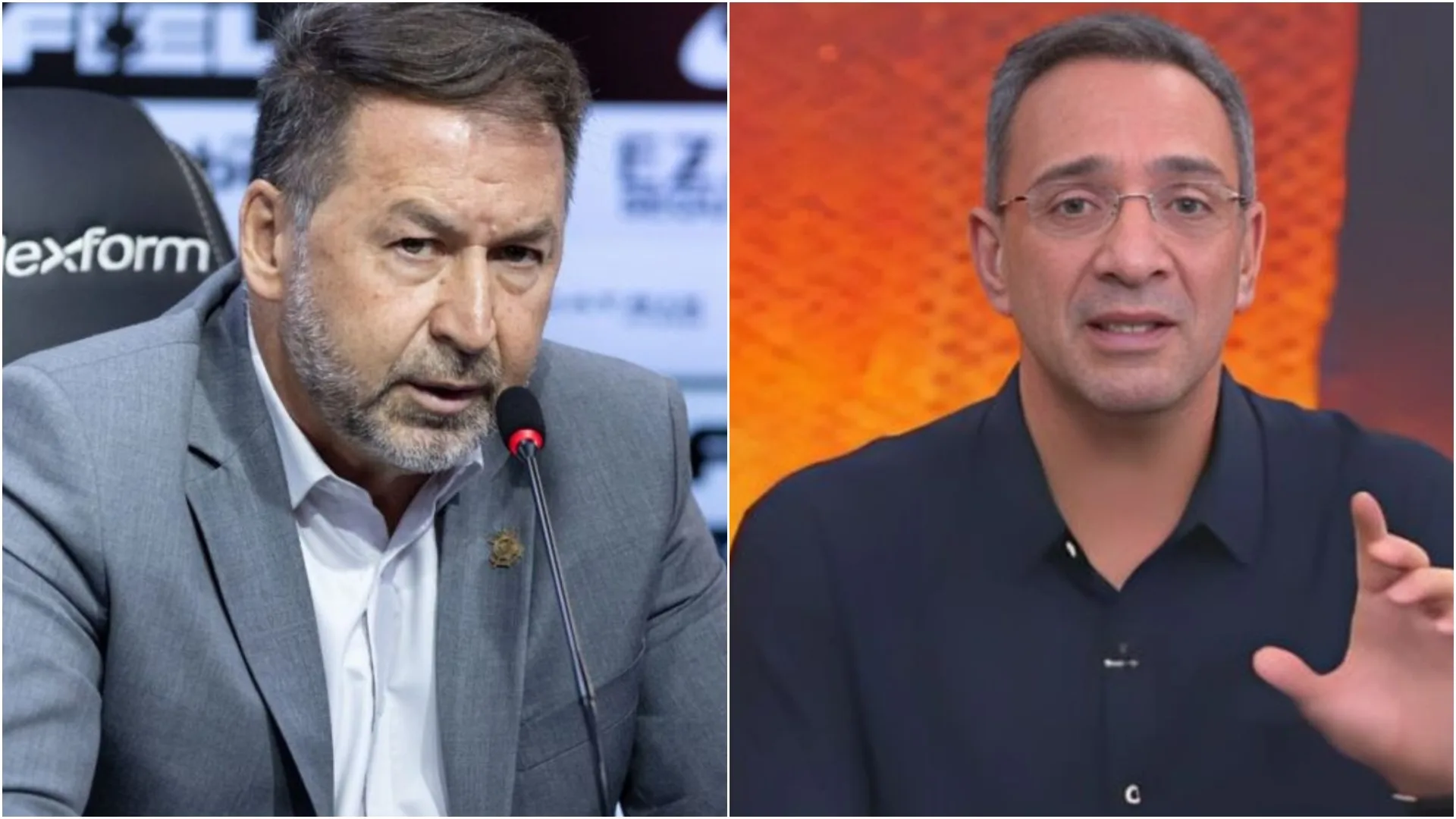 Noriega aponta três carências no elenco do Corinthians e presidente responde