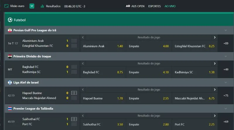 Apostas Em Tempo Real BetBra Apostas Ao Vivo BetBra