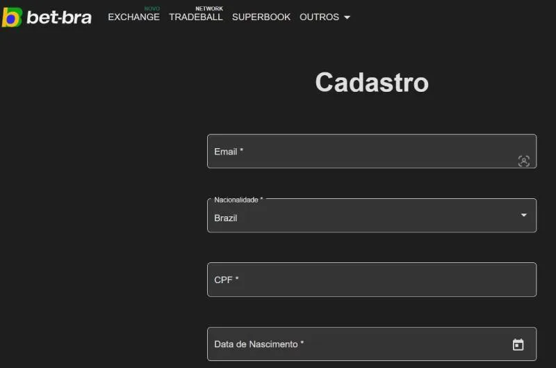 Abra Sua Conta Na BetBra BetBra Cadastro