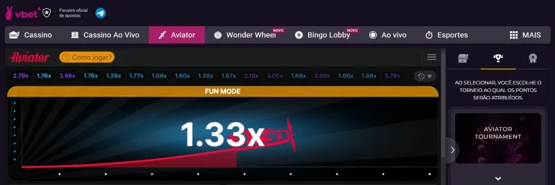 VBet Aviator