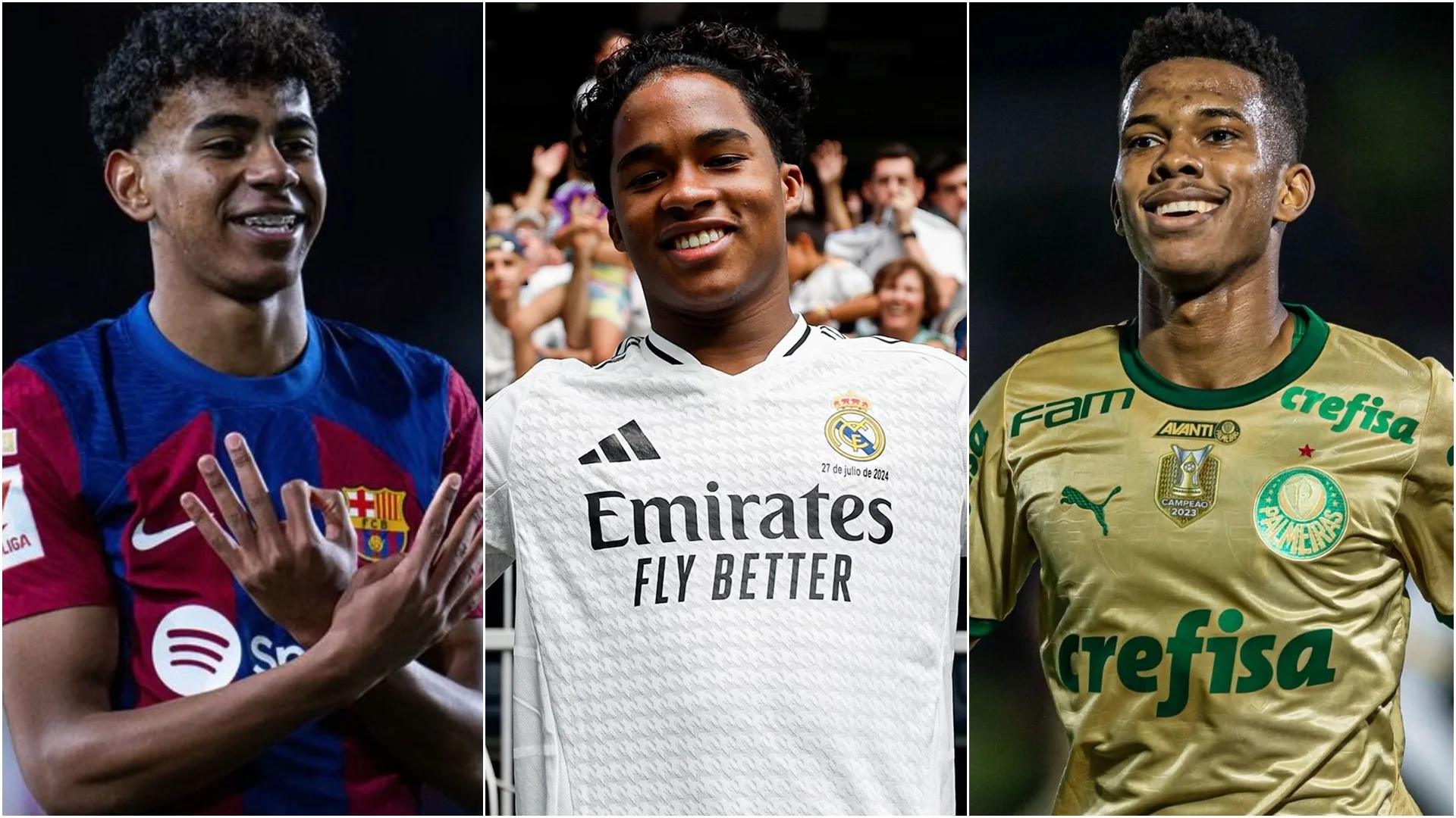 Mauro Beting, Mano e Sheik elegem o melhor entre Endrick, Yamal e Estêvão