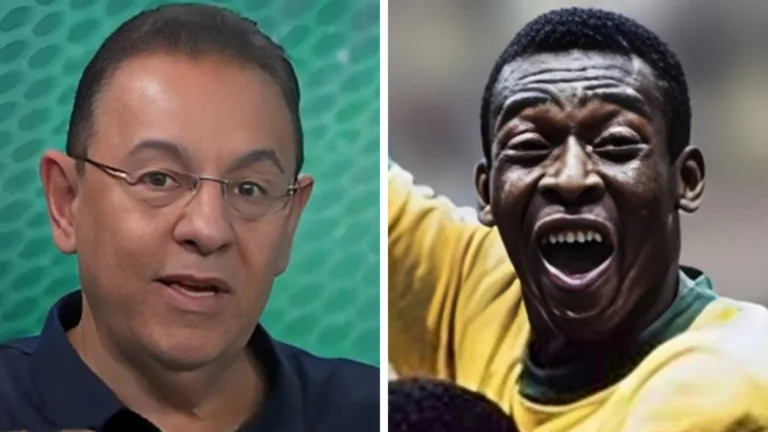 Flávio Prado surpreende ao imaginar Pelé jogando em 2025: “Iria para o Dínamo de Kiev”