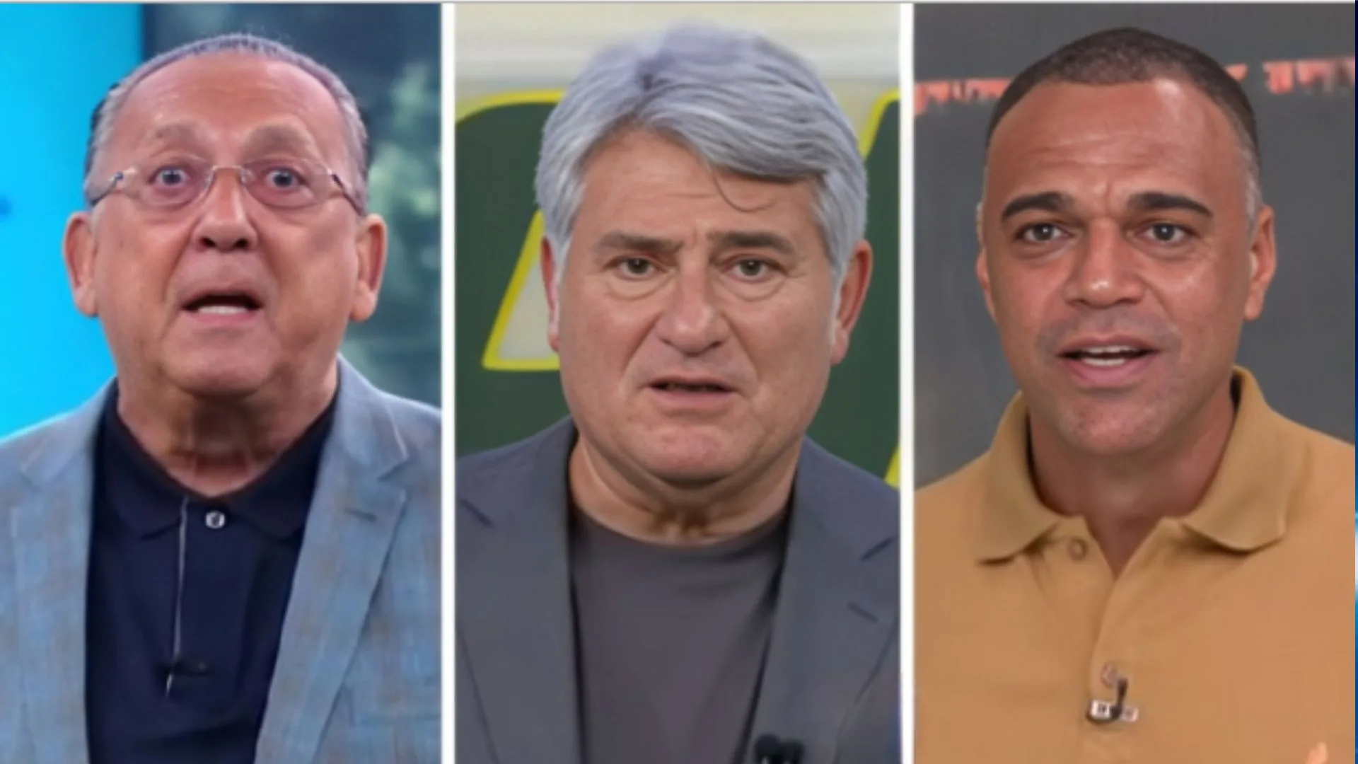 Veja os novos salários de Galvão Bueno, Cleber Machado e Denílson em 2025