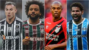 18 jogadores do último Brasileirão que começam 2025 livres no mercado