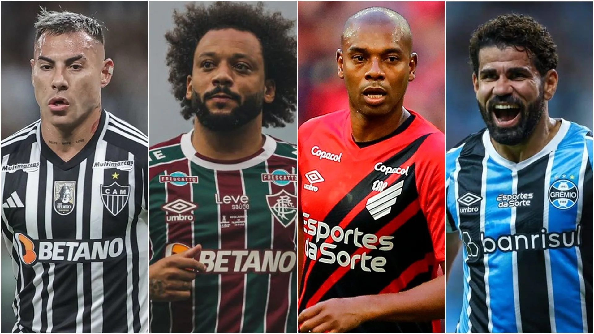 18 jogadores do último Brasileirão que começam 2025 livres no mercado