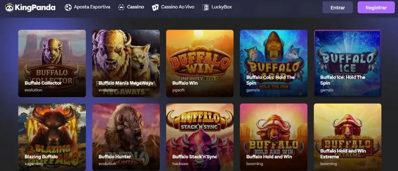 Buffalo Mania Megaways KingPanda Cassino