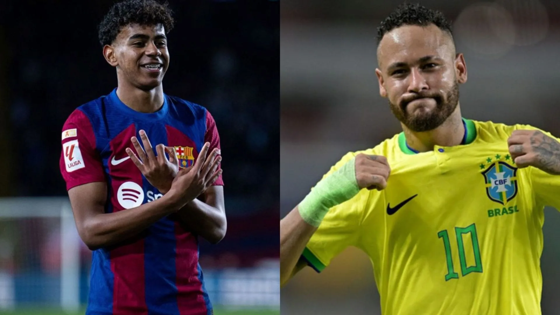 Lamine Yamal, do Barcelona, rasga elogios à Neymar: “Meu ídolo, uma lenda”
