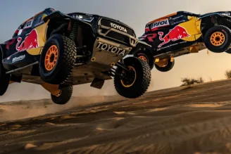 Na imagem, Lucas Moraes no Rally Dakar 2024