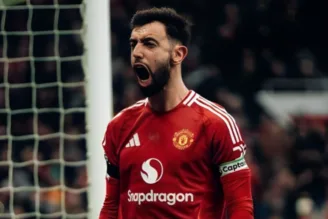 Bruno Fernandes, meia do Manchester United