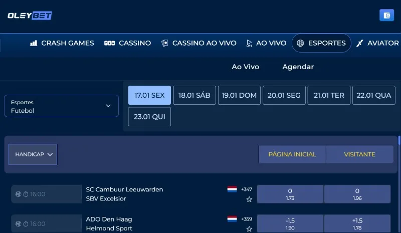 Oleybet Handicap Oleybet