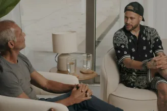 Romário e Neymar, em entrevista na Romário TV