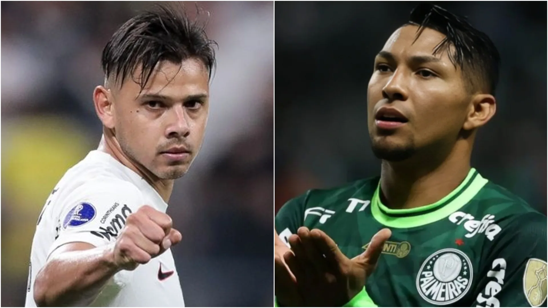 Mano elege o melhor entre Romero, do Corinthians, e Rony, do Palmeiras