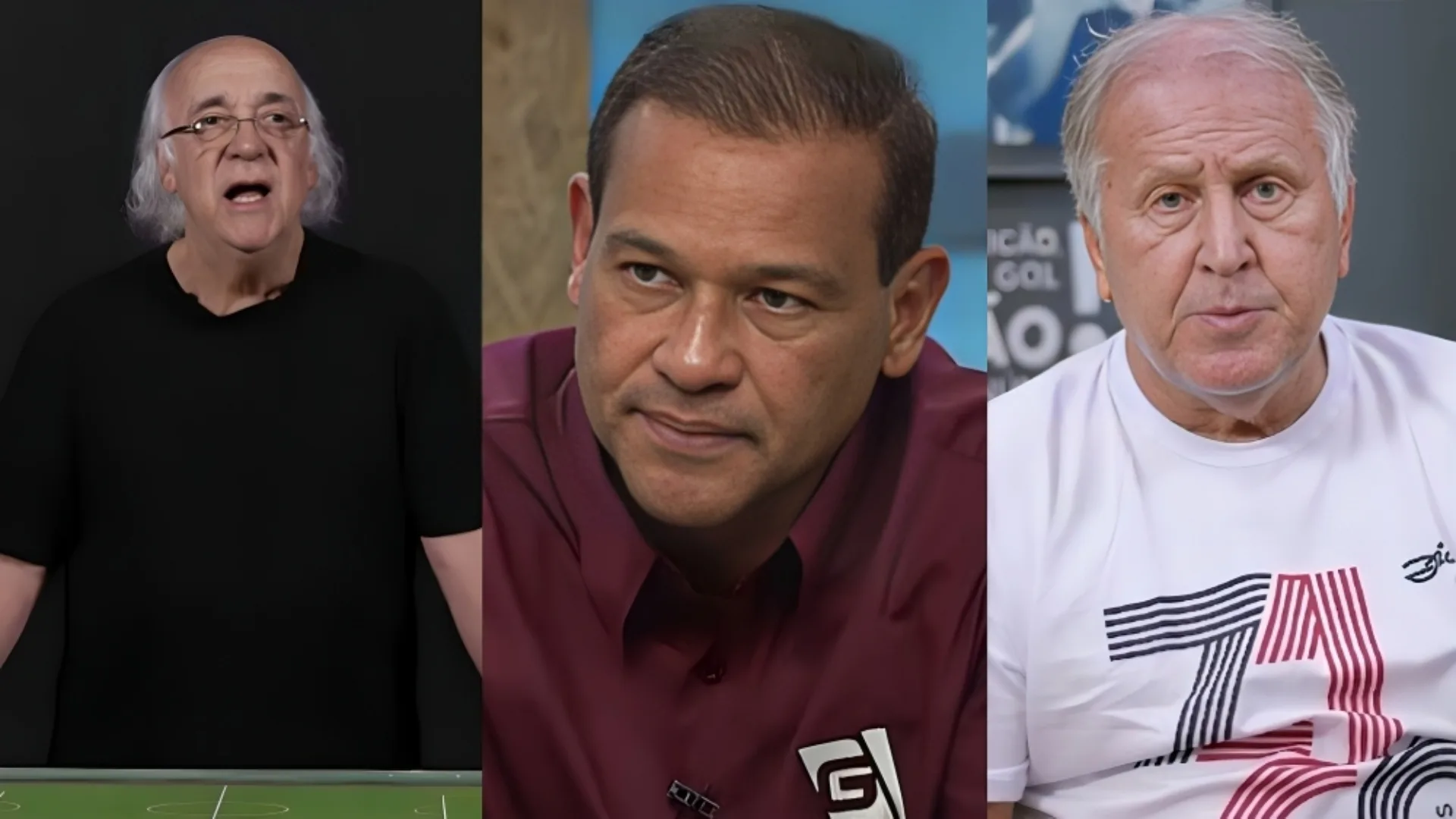 Tostão, Muller e Zico elegem meia extraordinário no Brasil hoje: “Fantástico”