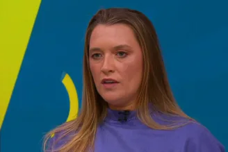 Ana Thaís, em participação no Seleção SporTV