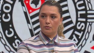 Ana Thaís Matos fala sobre o Corinthians. Foto: Reprodução/SporTV
