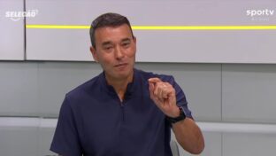 André Rizek opinou sobre a seleção brasileira (foto: reprodução/SporTV)