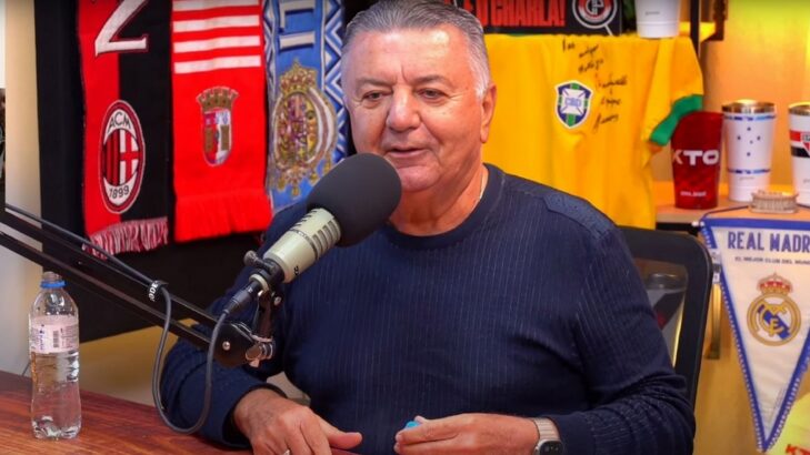 Arnaldo Cezar Coelho, comentarista de arbitragem (Reprodução/YouTube)