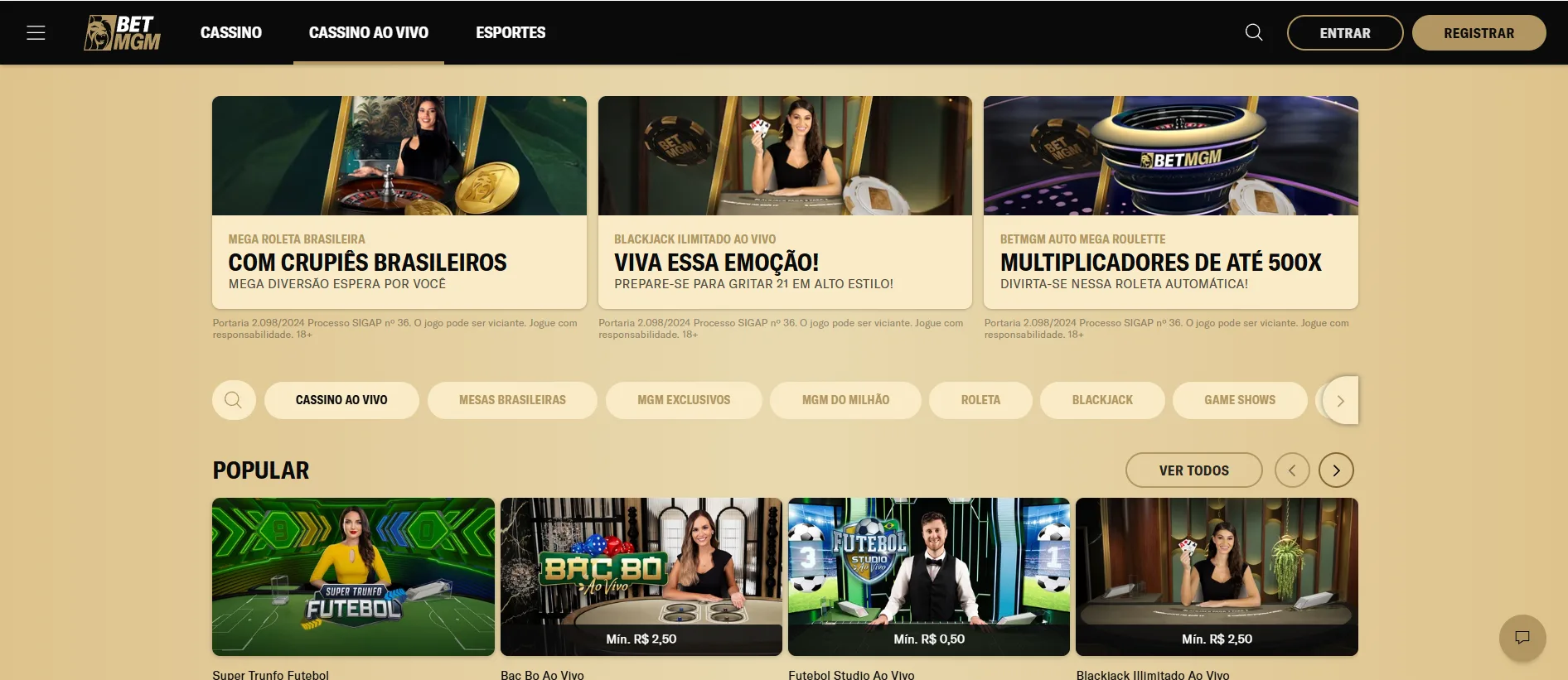 BetMGM Cassino 