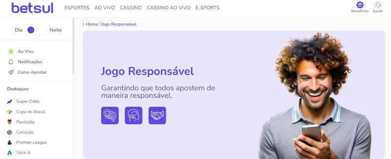 Jogo Responsavel Betsul É Confiável