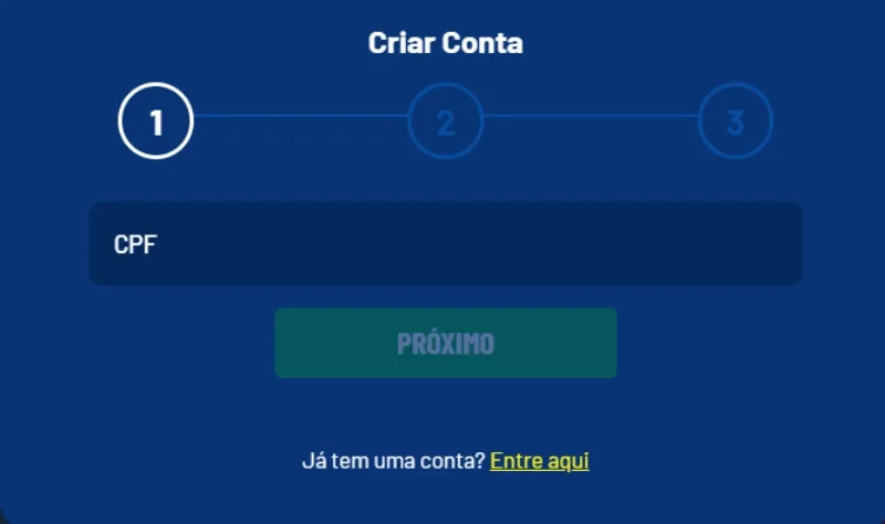 Registro Galera Bet Fazendo o seu cadastro na Galera Bet